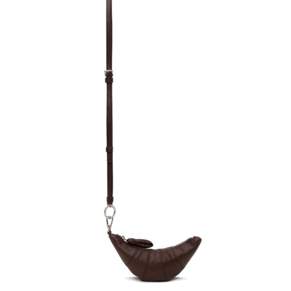 BNWT SS25 LEMAIRE CROISSANT COIN POUCH BROWN - Picture 8 of 8